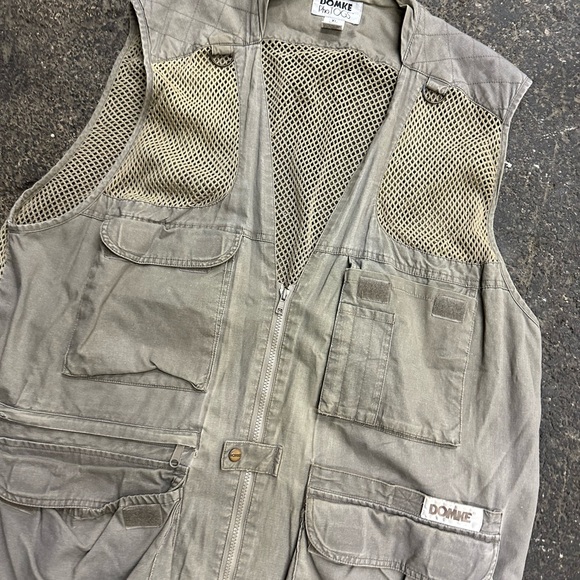 Domke PhoTOGS Vest Professional Photographer Fishing Hunting Vented Khaki XL - Picture 4 of 7